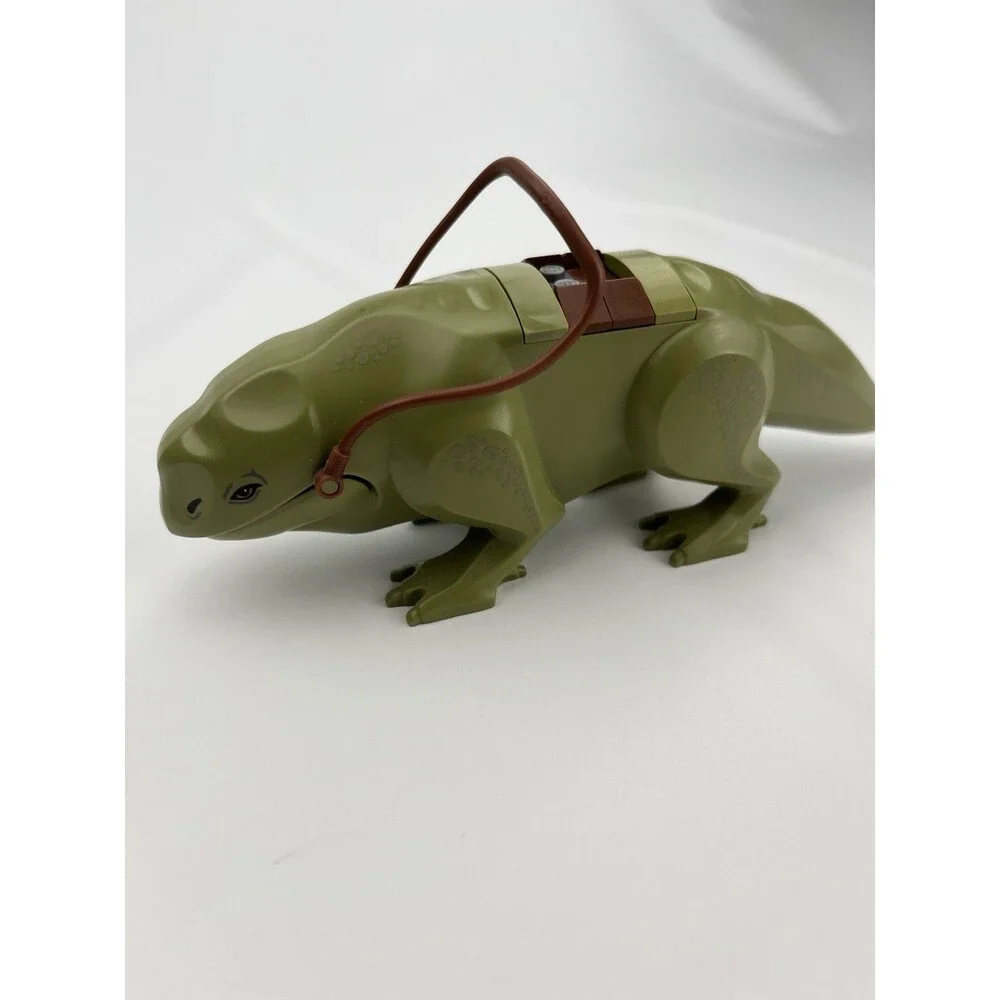 LEGO Star Wars Dewback Molded Animal Figure w/ Brown Saddle Green Set 75290